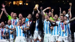 Argentina world cup celebration